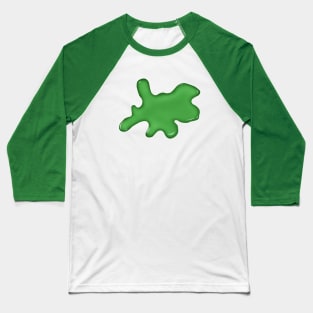 Green paint stain Baseball T-Shirt